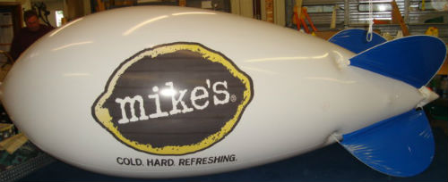 custom advertising blimp